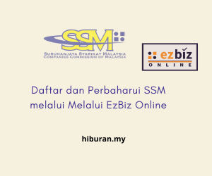 Perbaharui SSM melalui Melalui EzBiz Online