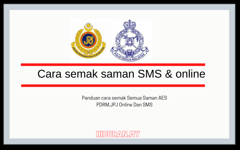 Panduan cara semak saman
