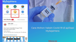 Cara Mohon Vaksin Covid-19 di aplikasi MySejahtera