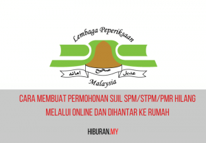 Cara membuat Permohonan Sijil Peperiksaan hilang melalui online dan dihantar ke rumah