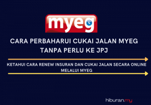 Cara perbaharui cukai jalan MyEG tanpa perlu ke JPJ