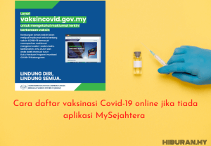 Cara daftar vaksinasi Covid-19 online jika tiada aplikasi MySejahtera