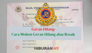 Geran Hilang Cara Mohon Geran Hilang atau Rosak