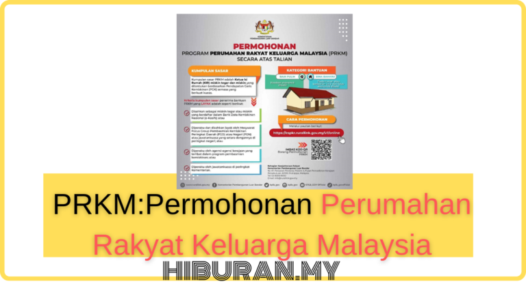 PRKM Permohonan Perumahan Rakyat Keluarga Malaysia