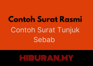 Contoh Surat Tunjuk Sebab dan Penjelasan Tidak Hadir Kerja