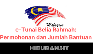 e-Tunai Belia RahmahPermohonan dan Jumlah Bantuan