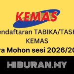 Pendaftaran TABIKA TASKA KEMAS Cara Mohon