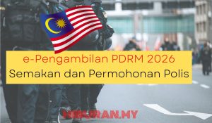 e-Pengambilan PDRM 2026 Semakan dan Permohonan Polis
