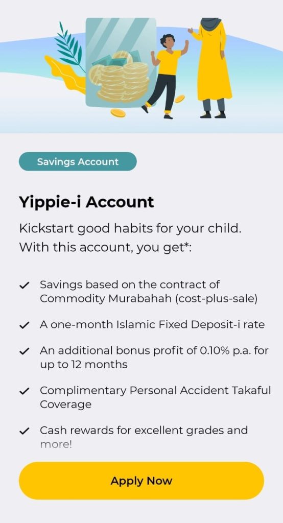 buka akaun anak-anak