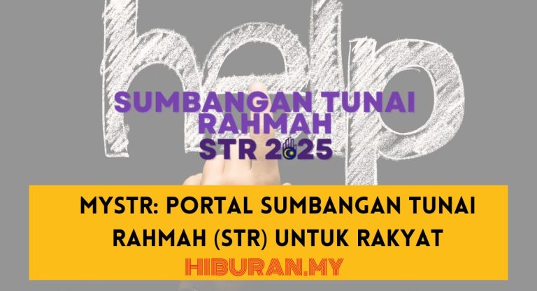 MySTR Portal Sumbangan Tunai Rahmah (STR) untuk Rakyat
