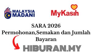 ARA 2026 Permohonan,Semakan dan Jumlah Bayaran