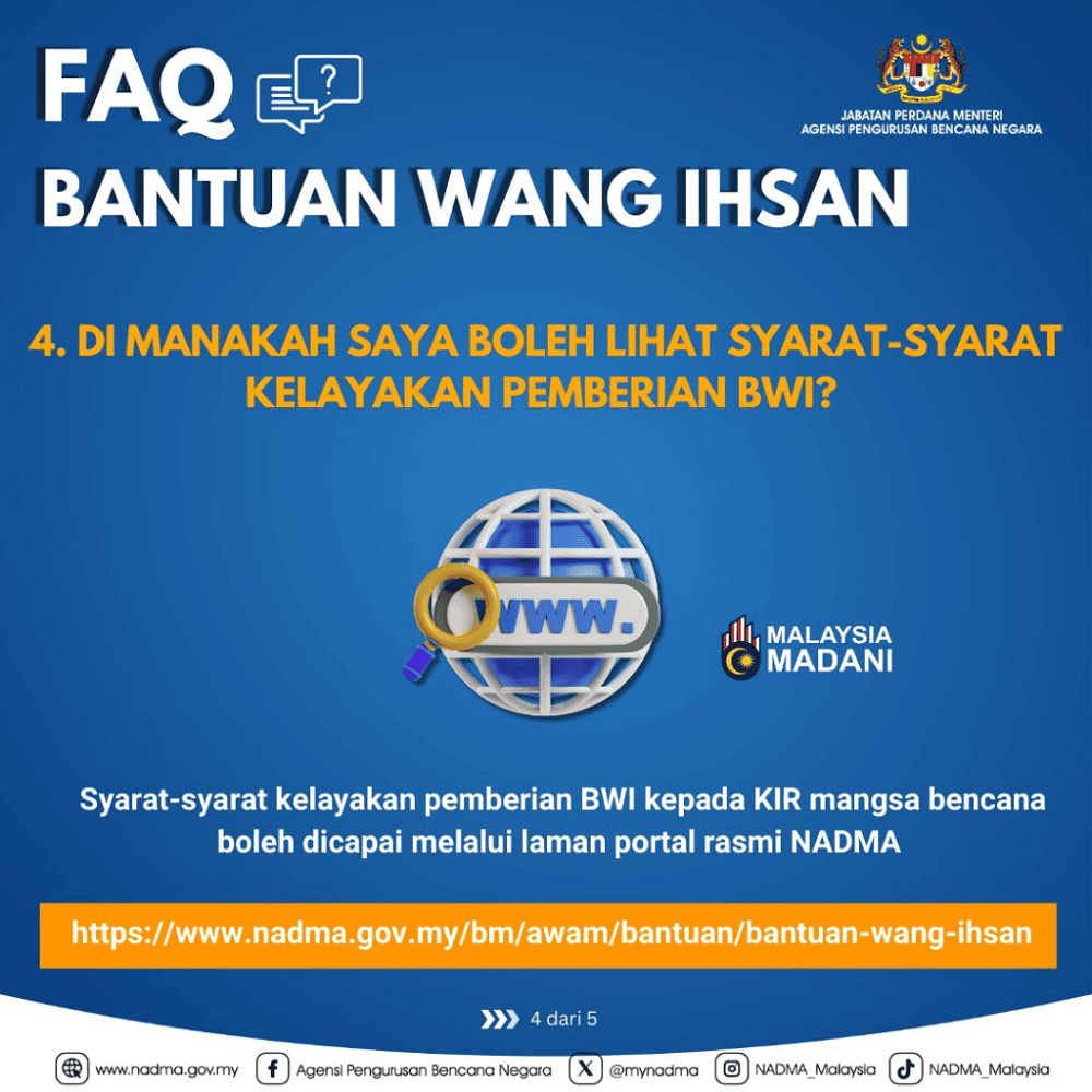 5 faq bantuan banjir 2025