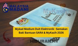 Mykad Medium Duit Elektronik Semakan Baki Bantuan SARA & MyKasih 2026